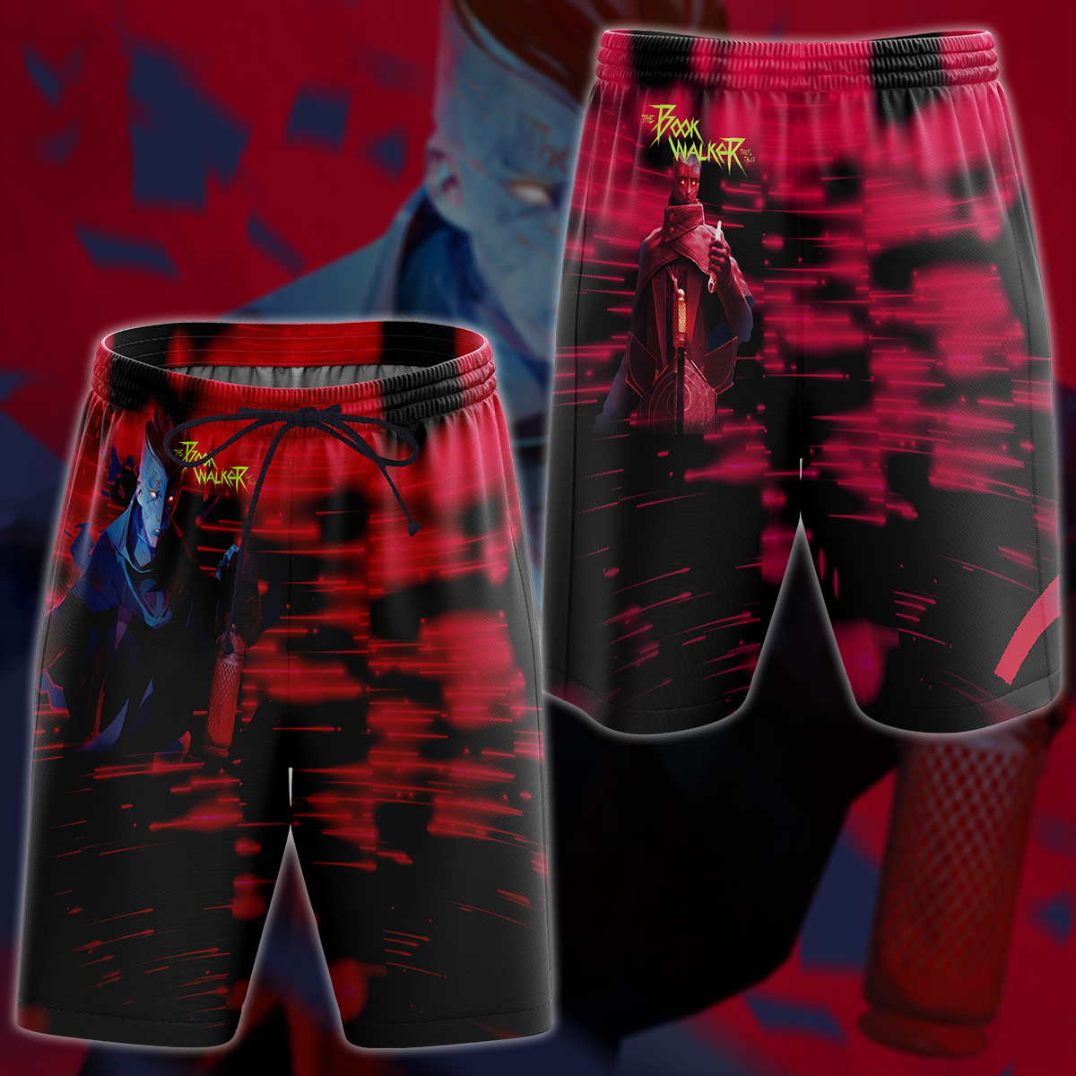 Bookwalker: Thief of Tales Video Game 3D All Over Printed T-shirt Tank Top Zip Hoodie Pullover Hoodie Hawaiian Shirt Beach Shorts Jogger Beach Shorts S