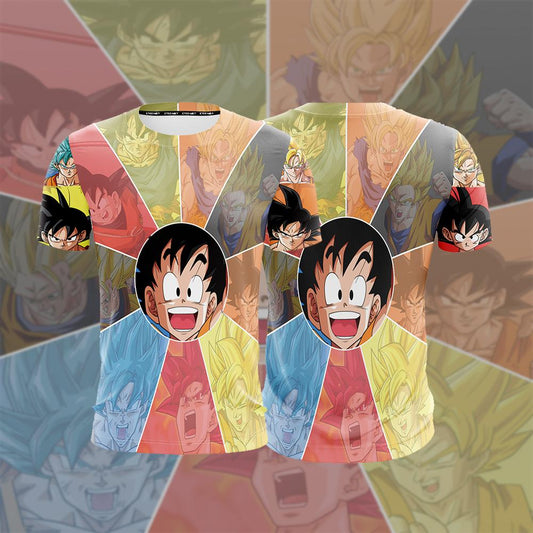 Son Goku Dragon Ball Unisex 3D T-shirt S