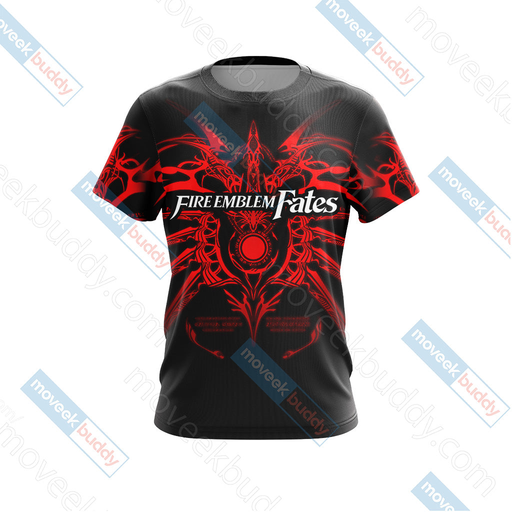 Fire Emblem Fates - Dragon Symbol Unisex 3D T-shirt