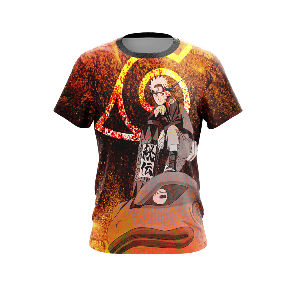 Naruto and Sage frog Unisex 3D T-shirt
