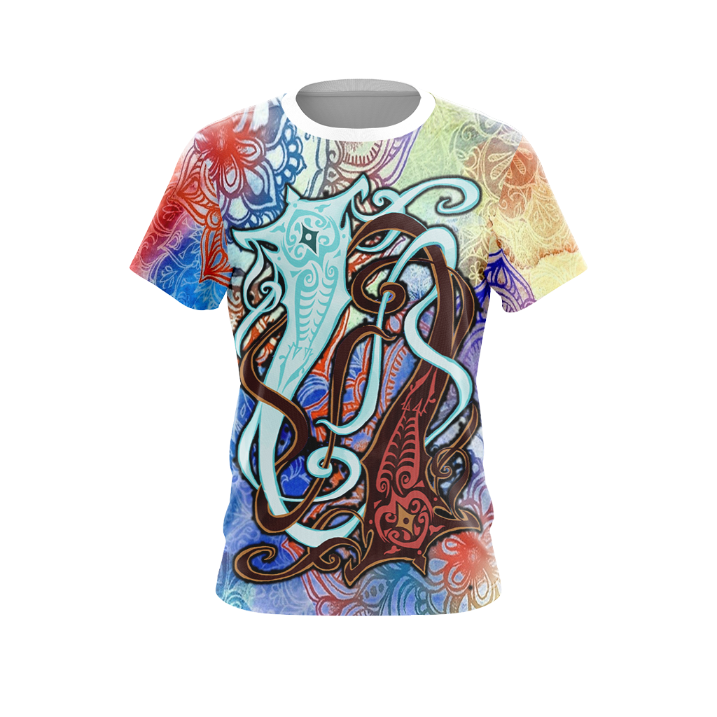 Legend Of Korra - Raava and Vaatu Unisex 3D T-shirt
