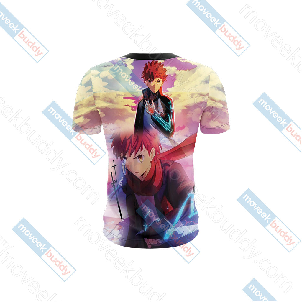 Fate/Stay Night Emiya Shirou 3D T-shirt
