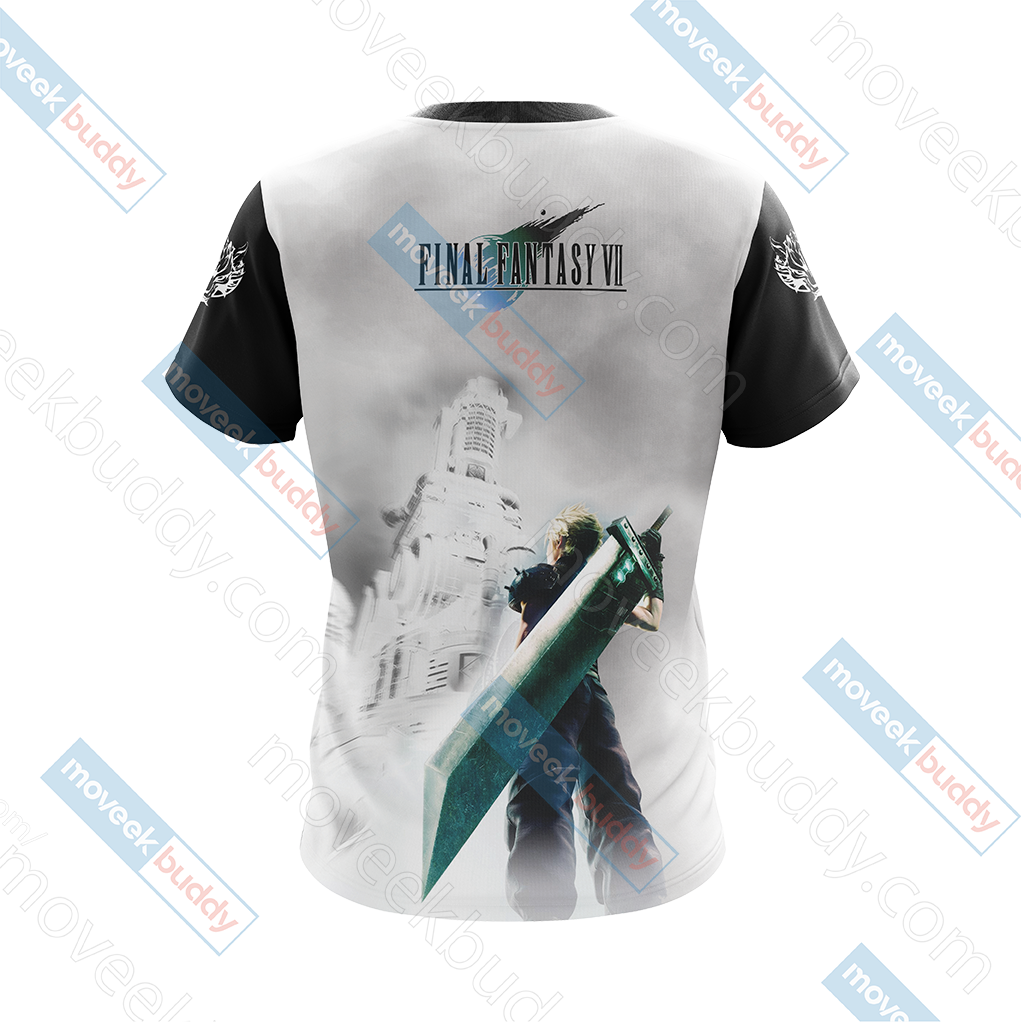 Final Fantasy VII - Cloud Strife Unisex 3D T-shirt
