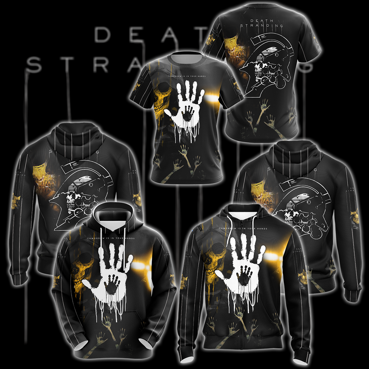 Death Stranding 3D All Over Print T-shirt Tank Top Zip Hoodie Pullover Hoodie Hawaiian Shirt Beach Shorts Jogger