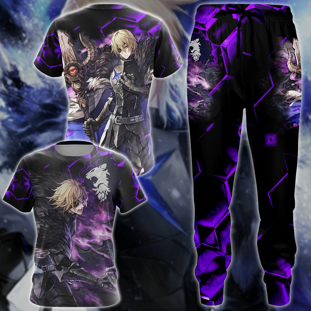 Fire Emblem Dimitri Video Game 3D All Over Print T-shirt Tank Top Zip Hoodie Pullover Hoodie Hawaiian Shirt Beach Shorts Jogger