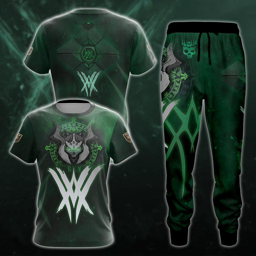 Destiny All Over Print T-shirt Tank Top Zip Hoodie Pullover Hoodie Hawaiian Shirt