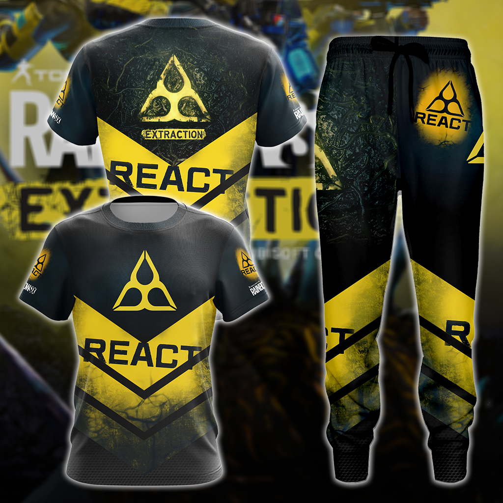 Tom Clancy Rainbow Six Extraction All Over Print T-shirt Tank Top Zip Hoodie Pullover Hoodie Hawaiian Shirt Beach Shorts Jogger