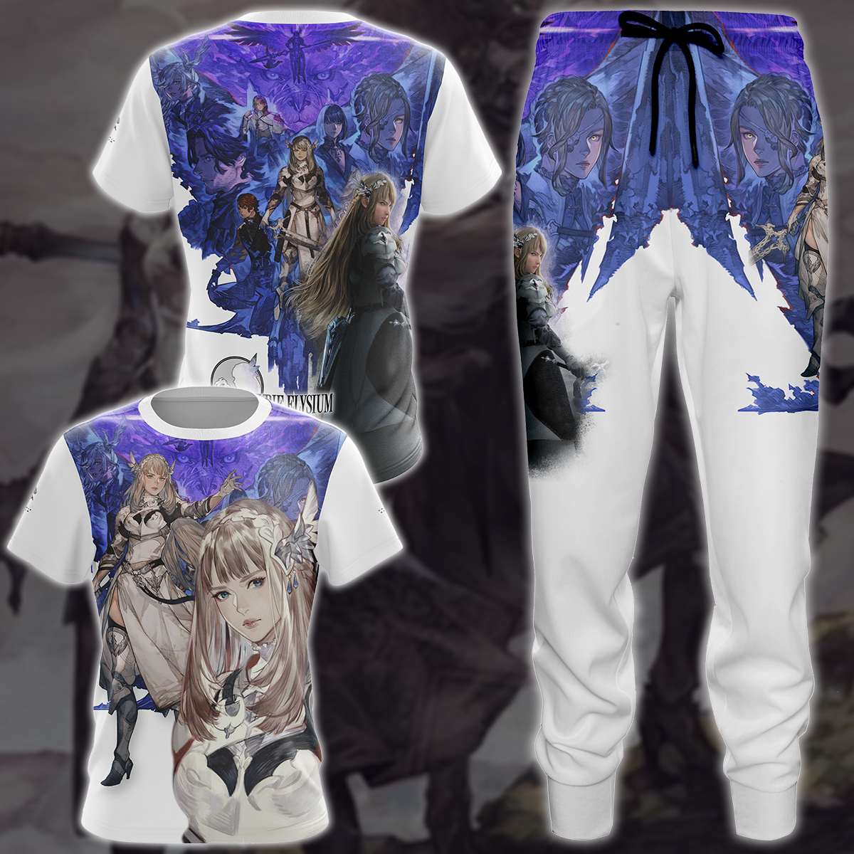 Valkyrie Elysium Video Game 3D All Over Print T-shirt Tank Top Zip Hoodie Pullover Hoodie Hawaiian Shirt Beach Shorts Jogger