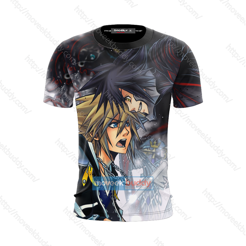 Kingdom Hearts Vanitas And Sora 3D T-shirt