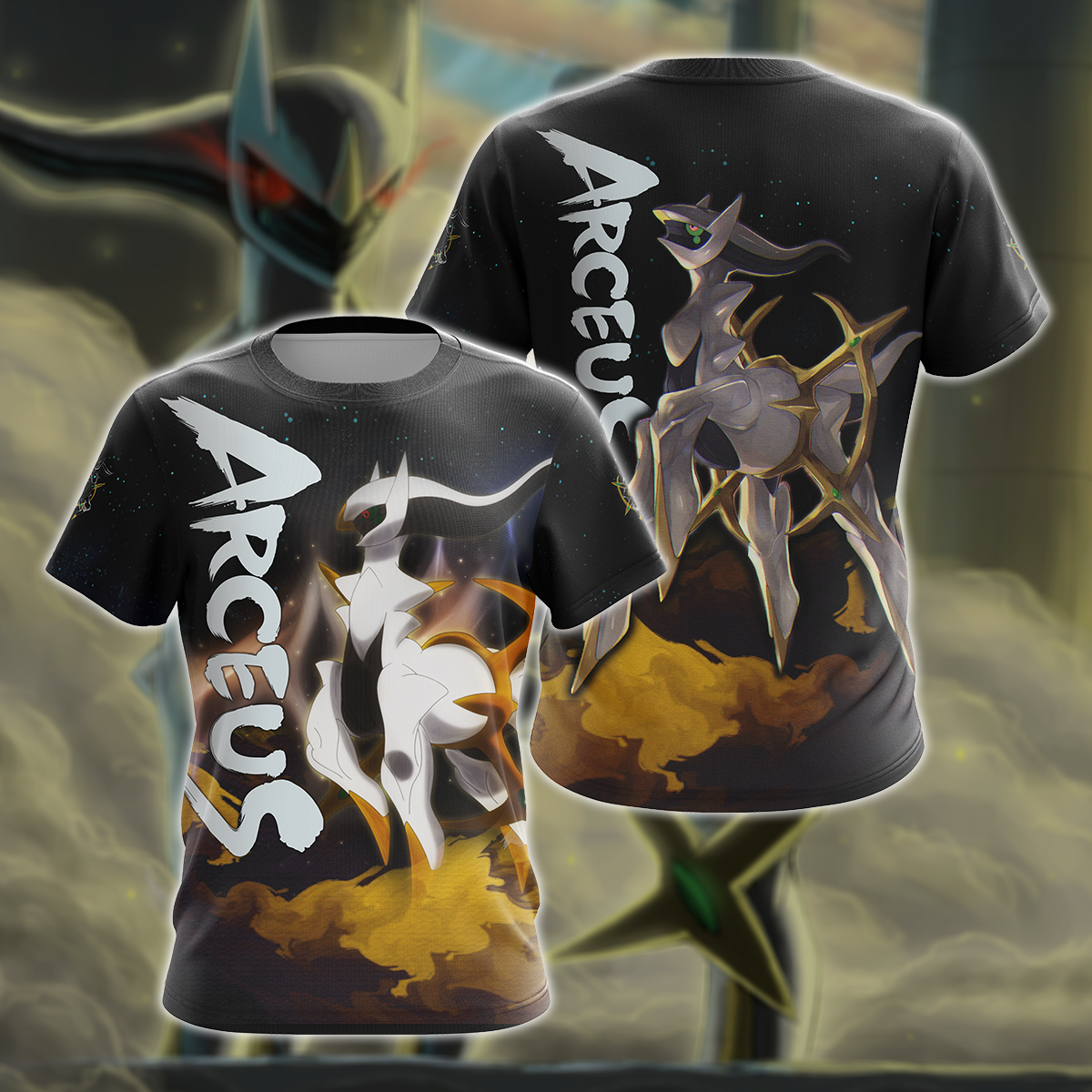 Pokémon Legends: Arceus 3D All Over Print T-shirt Tank Top Zip Pokémon Legends: Arceus 3D All Over Print T-shirt Tank Top Zip