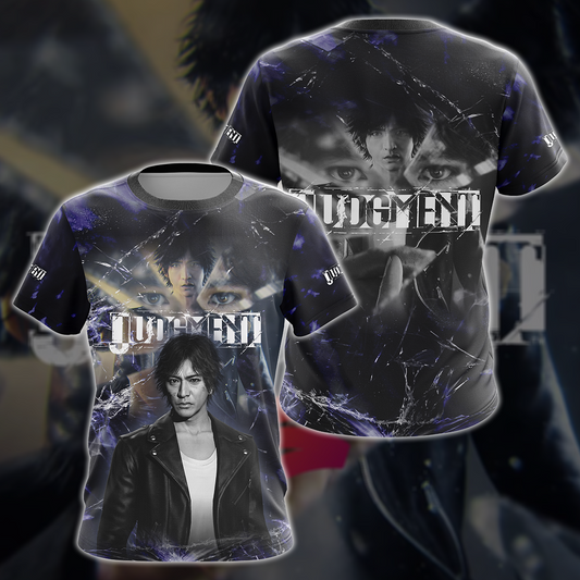 Judgment Video Game 3D All Over Printed T-shirt Tank Top Zip Hoodie Pullover Hoodie Hawaiian Shirt Beach Shorts Jogger T-shirt S