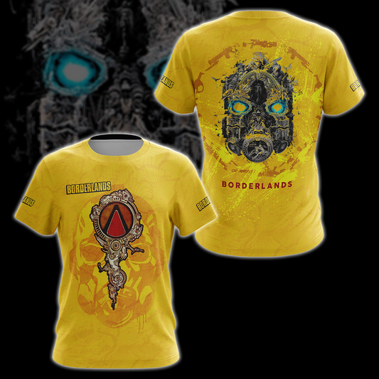 Borderlands Video Game 3D All Over Printed T-shirt Tank Top Zip Hoodie Pullover Hoodie Hawaiian Shirt Beach Shorts Jogger T-shirt S
