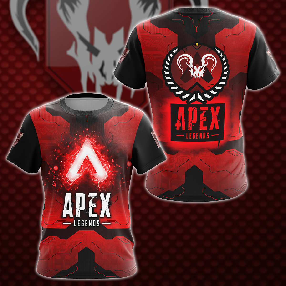 Apex Legends Video Game 3D All Over Printed T-shirt Tank Top Zip Hoodie Pullover Hoodie Hawaiian Shirt Beach Shorts Jogger T-shirt S