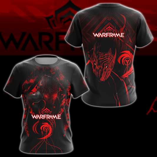Warframe Video Game 3D All Over Printed T-shirt Tank Top Zip Hoodie Pullover Hoodie Hawaiian Shirt Beach Shorts Joggers T-shirt S