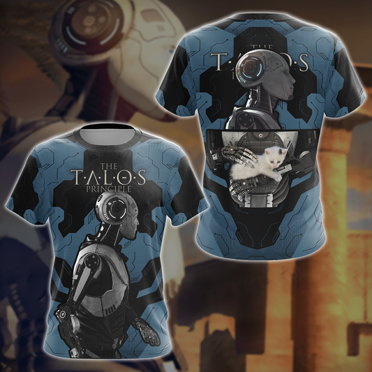 Talos Principle Video Game 3D All Over Printed T-shirt Tank Top Zip Hoodie Pullover Hoodie Hawaiian Shirt Beach Shorts Jogger T-shirt S