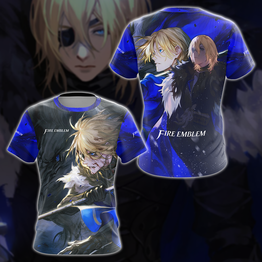 Fire Emblem Video Game 3D All Over Printed T-shirt Tank Top Zip Hoodie Pullover Hoodie Hawaiian Shirt Beach Shorts Jogger T-shirt S