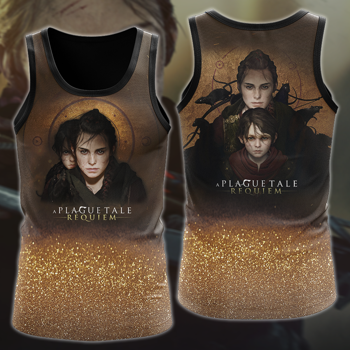 Plague Tale: Requiem Video Game 3D All Over Print T-shirt Tank Top Zip Hoodie Pullover Hoodie Hawaiian Shirt Beach Shorts Jogger Tank Top S