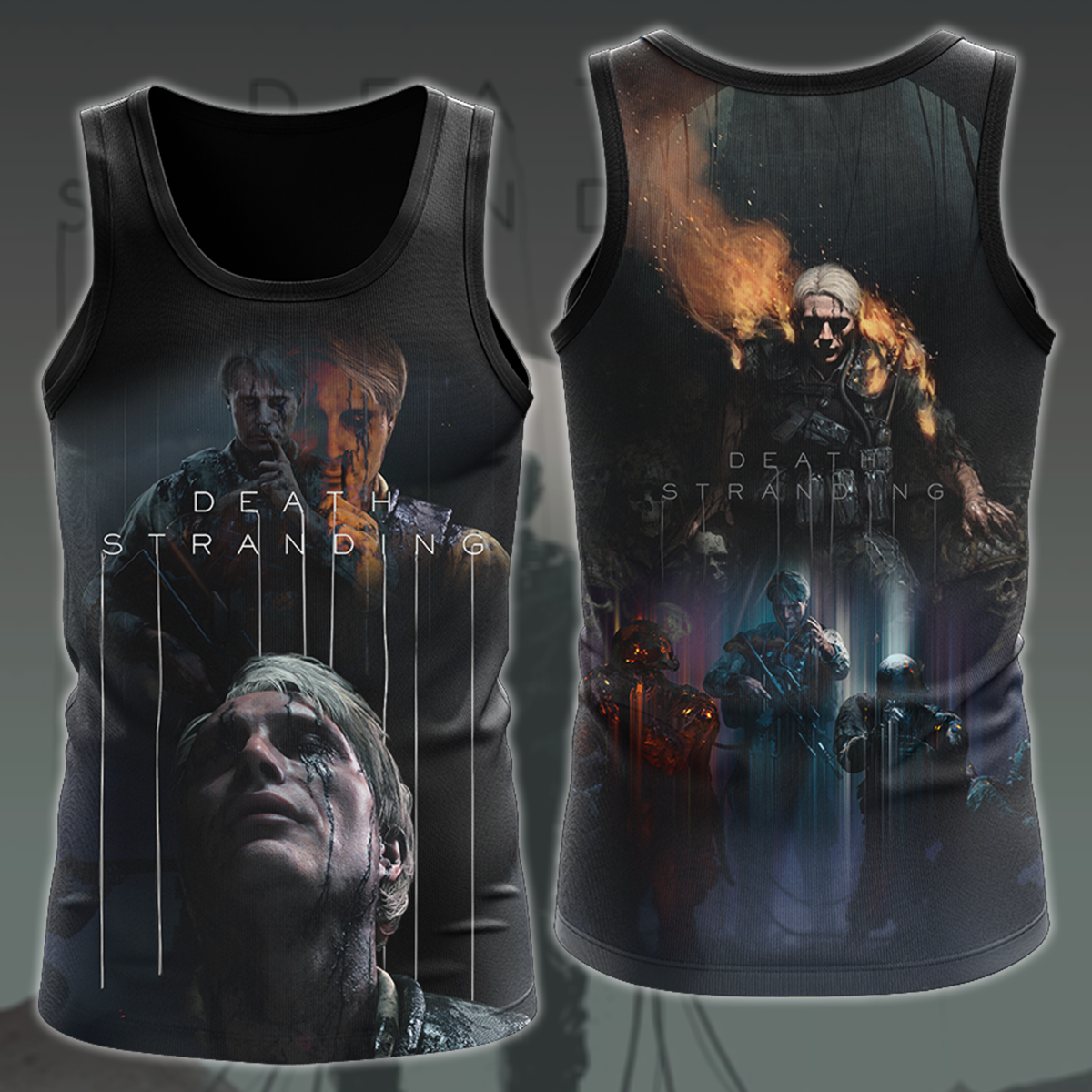Death Stranding Video Game 3D All Over Print T-shirt Tank Top Zip Hoodie Pullover Hoodie Hawaiian Shirt Beach Shorts Jogger Tank Top S