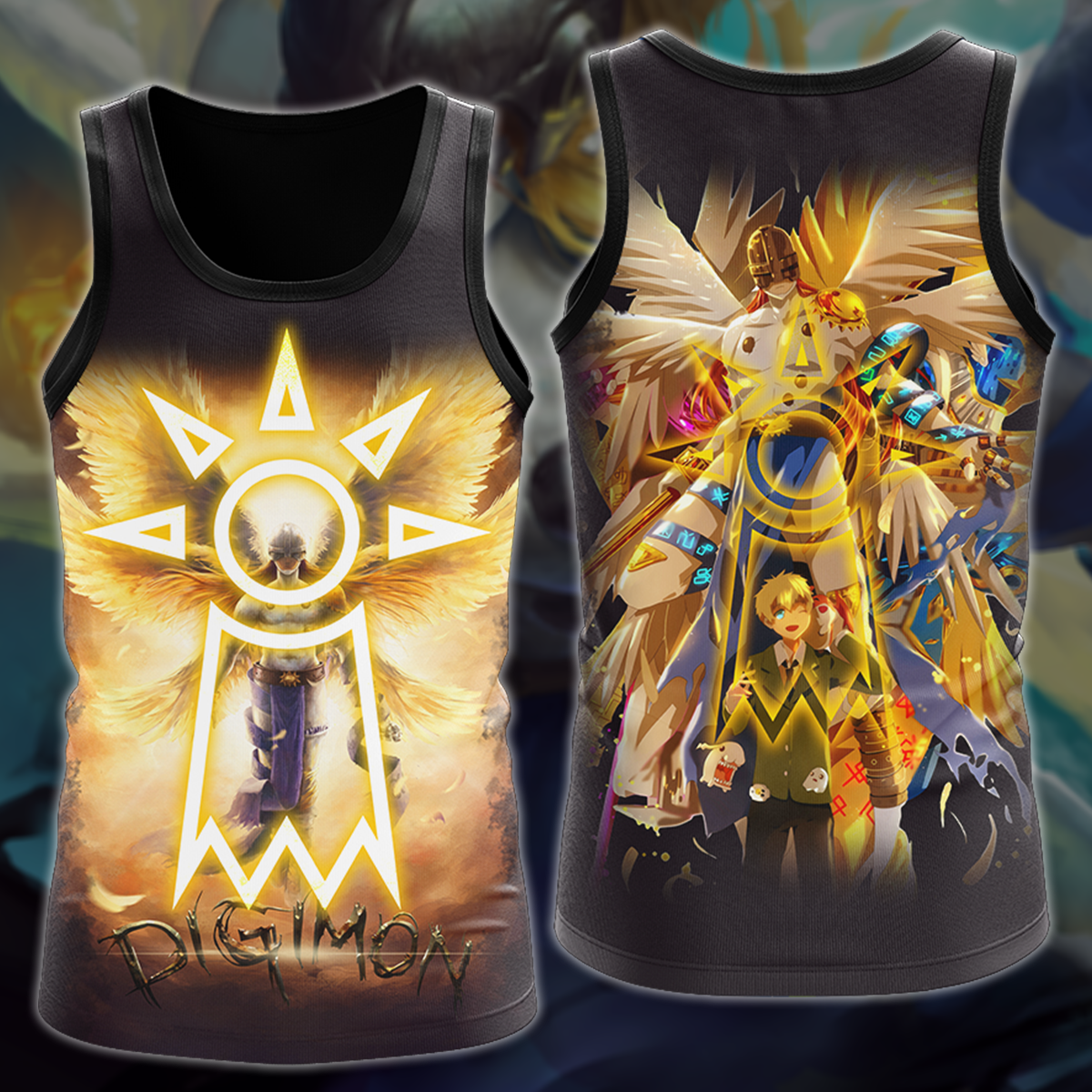 Digimon Video Game 3D All Over Printed T-shirt Tank Top Zip Hoodie Pullover Hoodie Hawaiian Shirt Beach Shorts Jogger