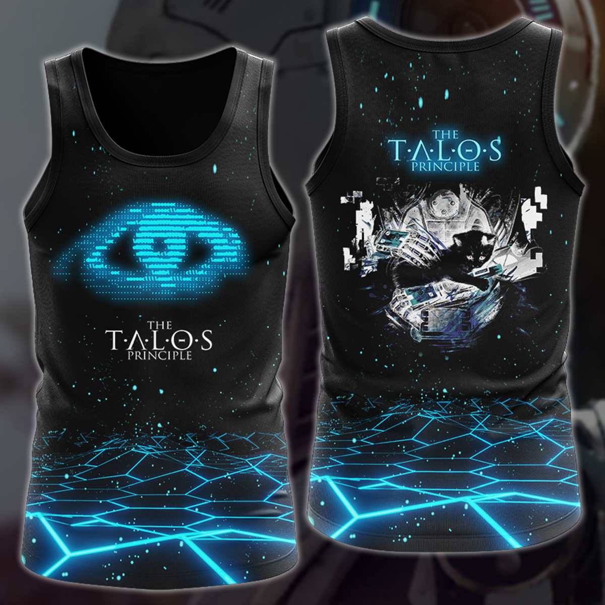 The Talos Principle Video Game 3D All Over Printed T-shirt Tank Top Zip Hoodie Pullover Hoodie Hawaiian Shirt Beach Shorts Jogger Tank Top S