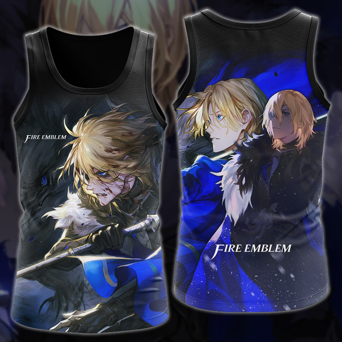 Fire Emblem Video Game 3D All Over Printed T-shirt Tank Top Zip Hoodie Pullover Hoodie Hawaiian Shirt Beach Shorts Jogger Tank Top S