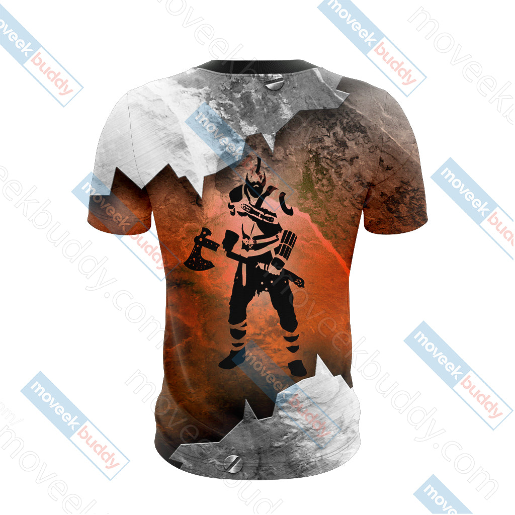 God Of War - Kratos New Style Unisex 3D T-shirt