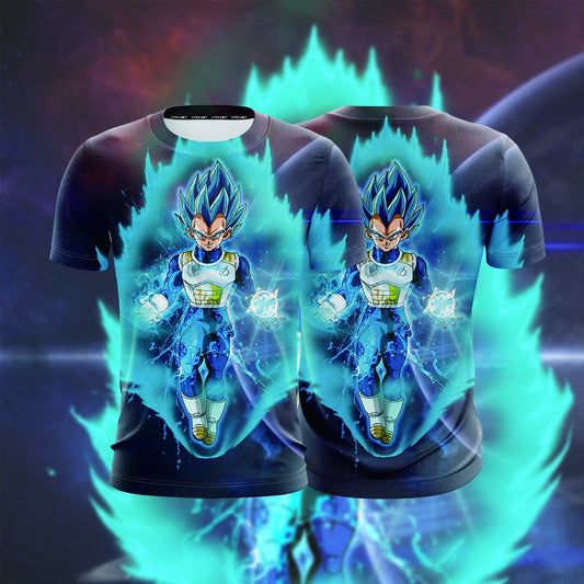 Vegeta Dragon Ball Unisex 3D T-shirt S