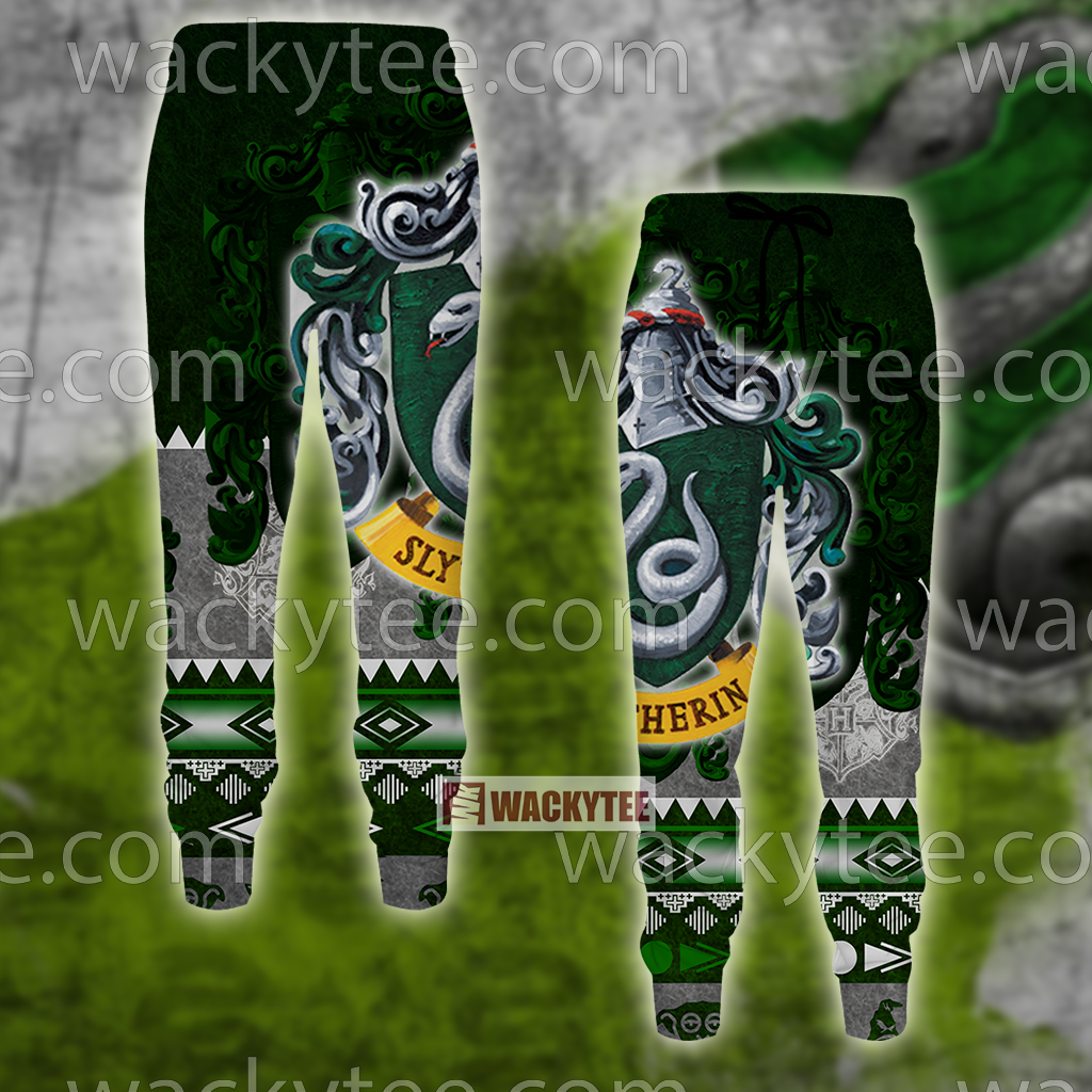 Cunning Like A Slytherin Harry Potter Wacky Style Unisex 3D T-shirt Joggers S