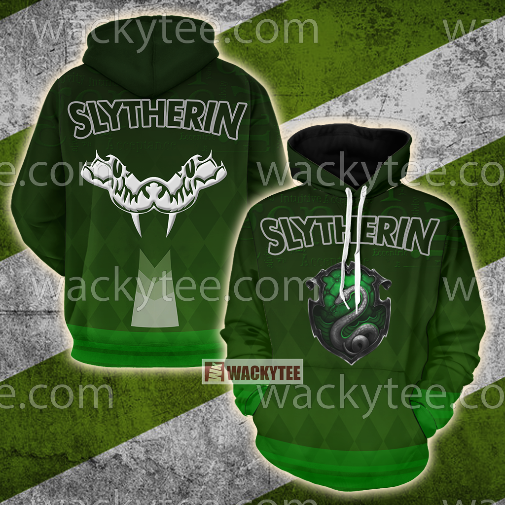 Slytherin The Results Validate The Deep New Unisex 3D T-shirt Hoodie S