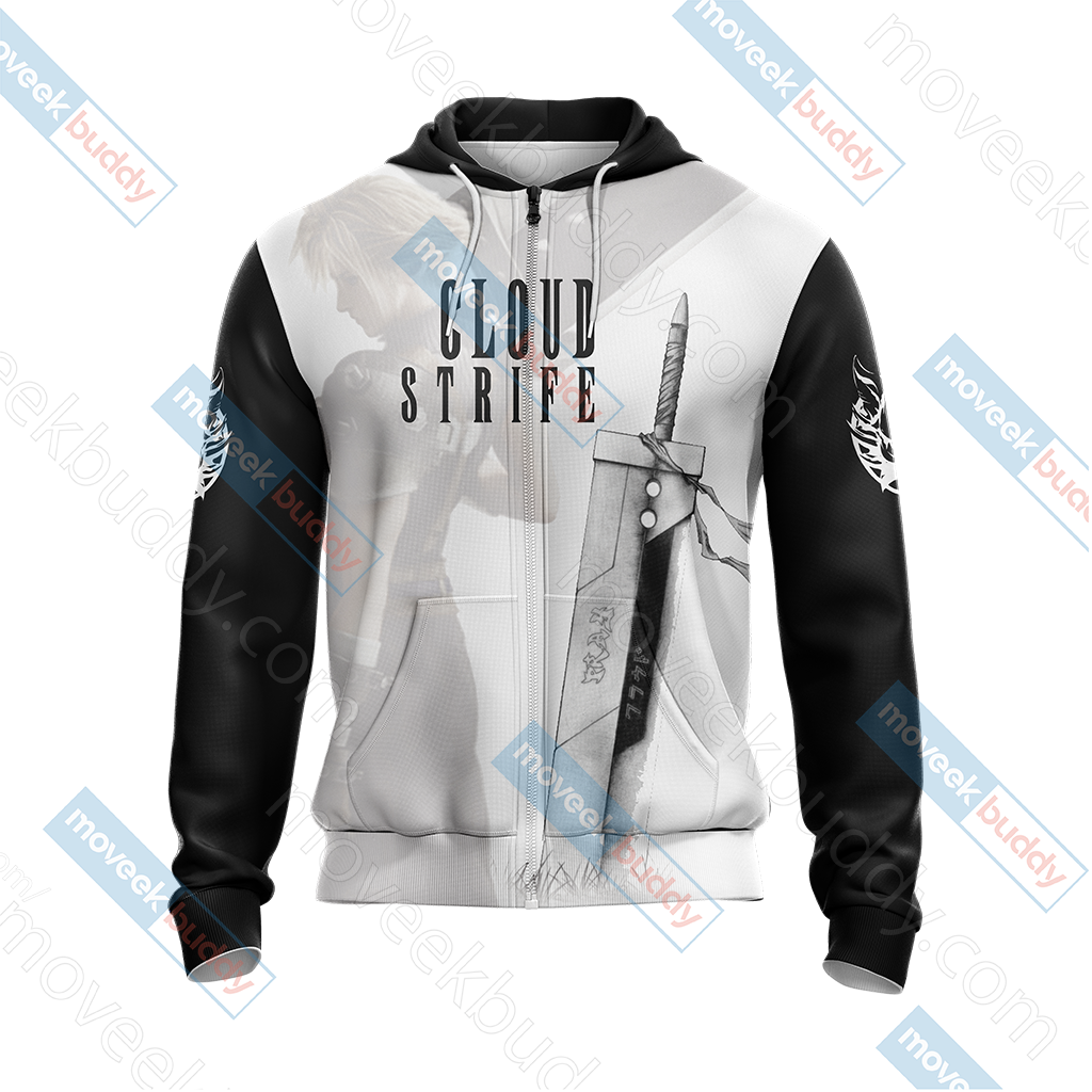 Final Fantasy VII - Cloud Strife Unisex 3D T-shirt