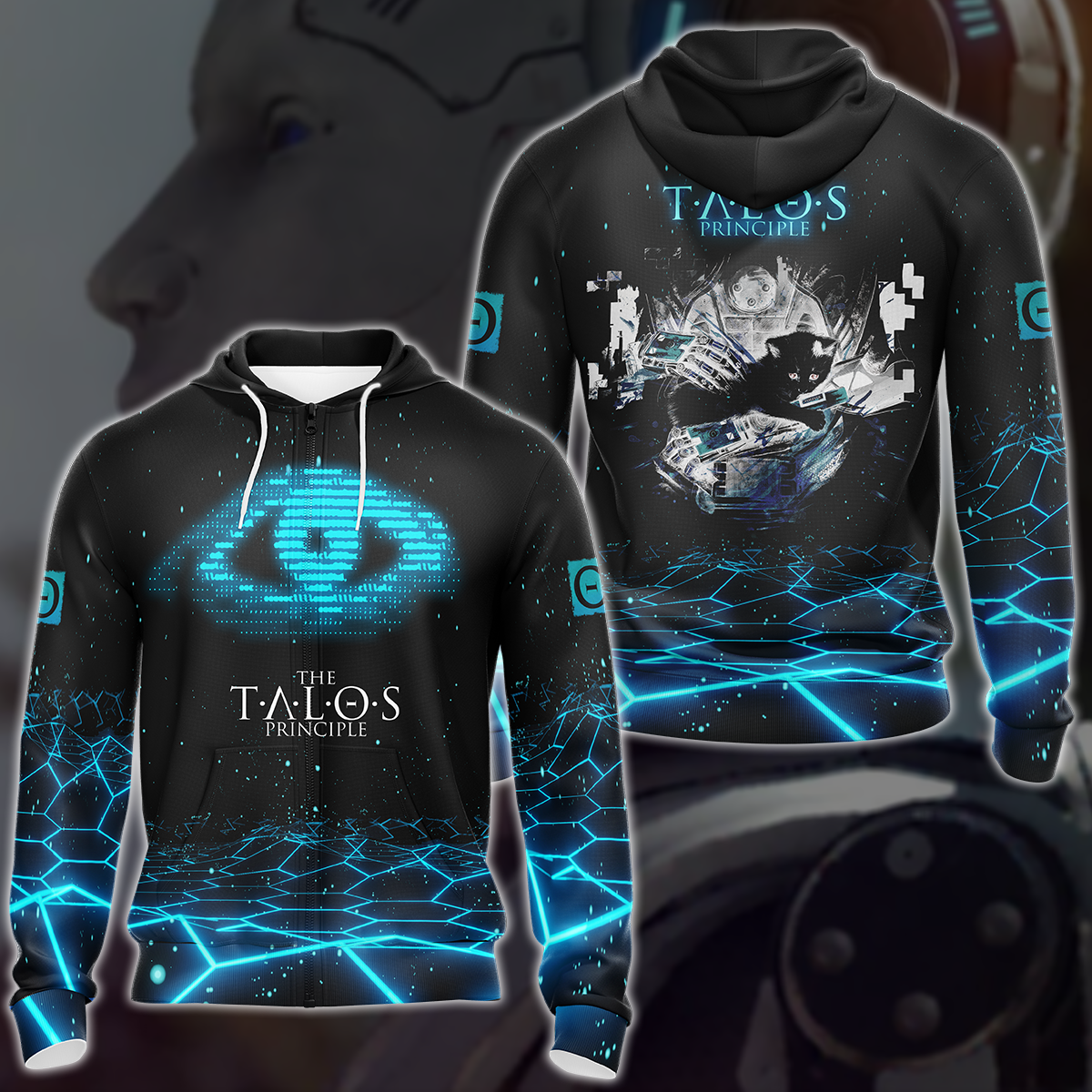 The Talos Principle Video Game 3D All Over Printed T-shirt Tank Top Zip Hoodie Pullover Hoodie Hawaiian Shirt Beach Shorts Jogger Zip Hoodie S