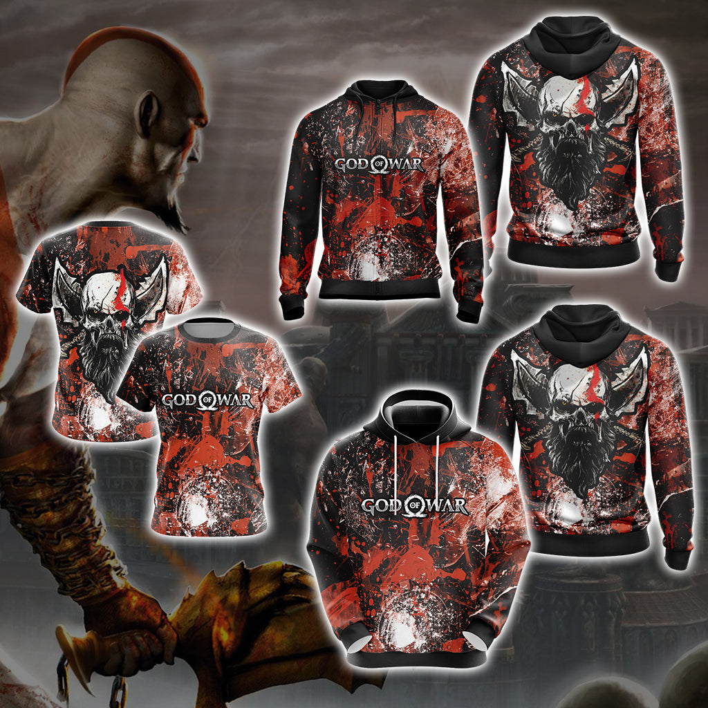 God Of War - Kratos New Version 2020 Unisex 3D T-shirt