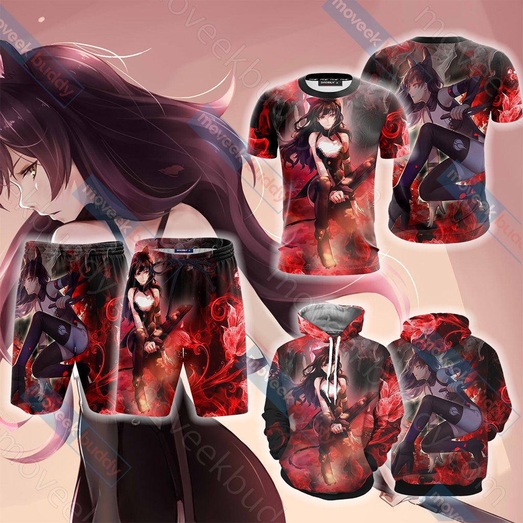 RWBY Blake Belladonna New Beach Shorts