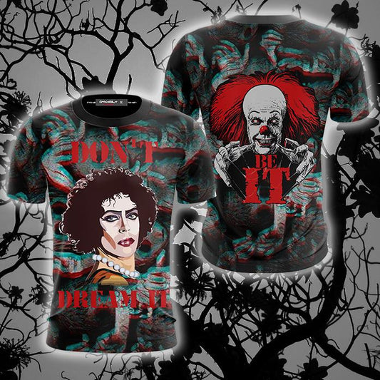Don't Dream It Be It Halloween Unisex 3D T-shirt S