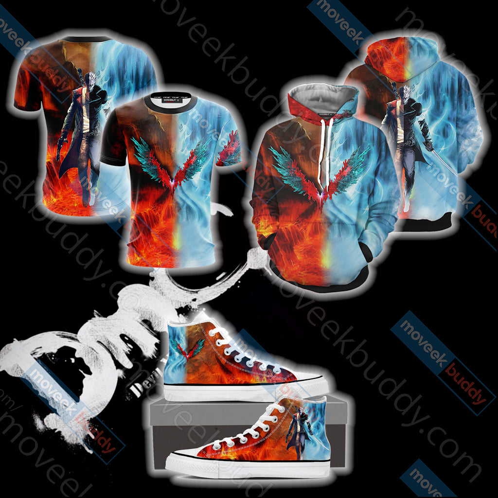 Devil May Cry 1 High Top Shoes