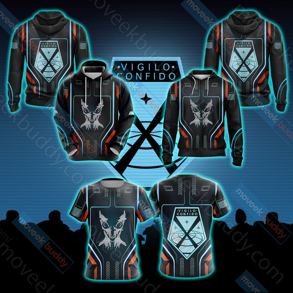 X-COM Unisex 3D T-shirt