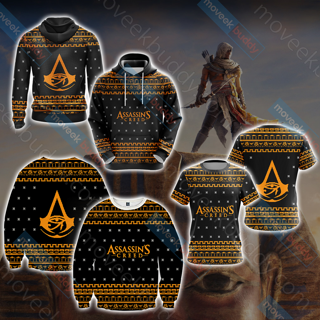 Assassin's Creed - Origins Knitting Style Unisex 3D T-shirt