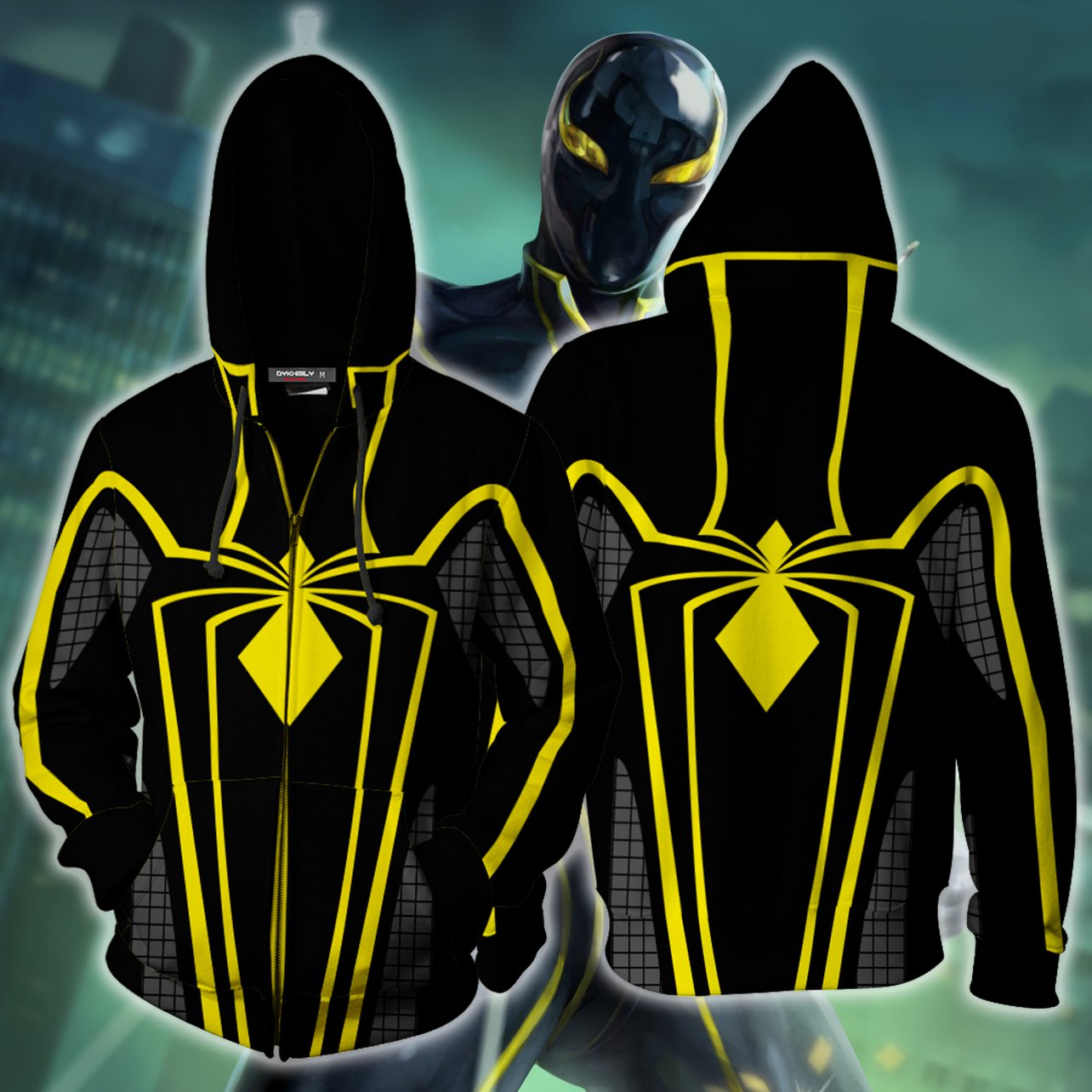 The Amazing Spider-Man Peter Parker (Earth-30847) Version Cosplay Zip Up Hoodie Jacket XS