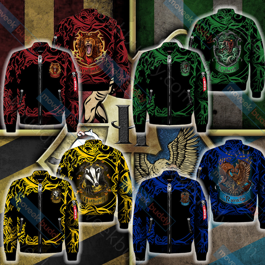 Loyal Like A Hufflepuff Harry Potter Bomber Jacket