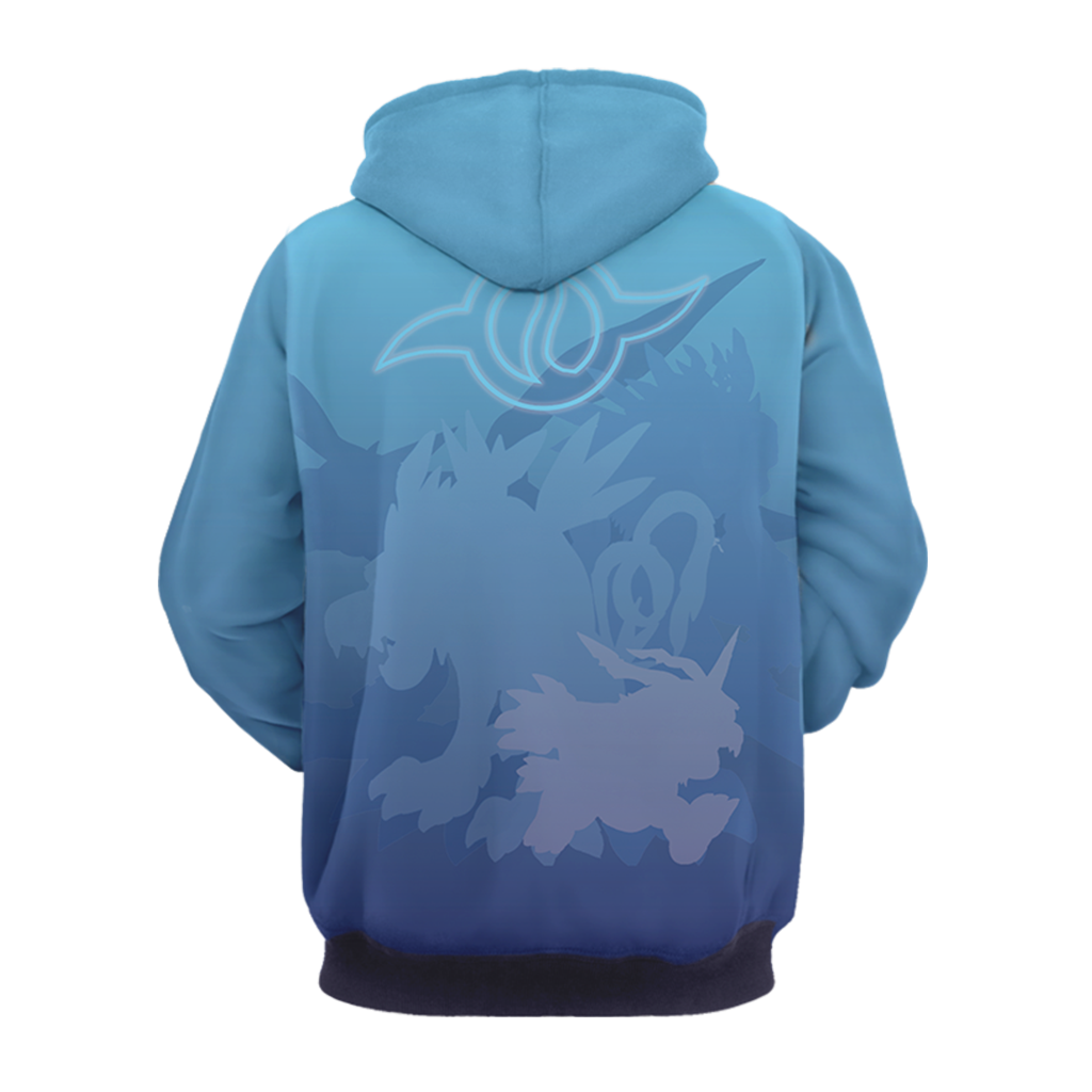 Digimon Garurumon 3D T-shirt Tank Top Hoodie Beach Shorts Joggers