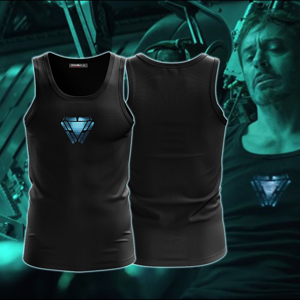 Iron Man (Tony Stark) Cosplay Avengers 4 Tank Top S