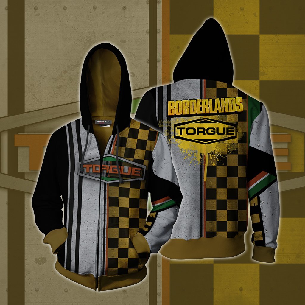 Borderlands Torgue Explosiveness 3D Hoodie Zip Hoodie XS