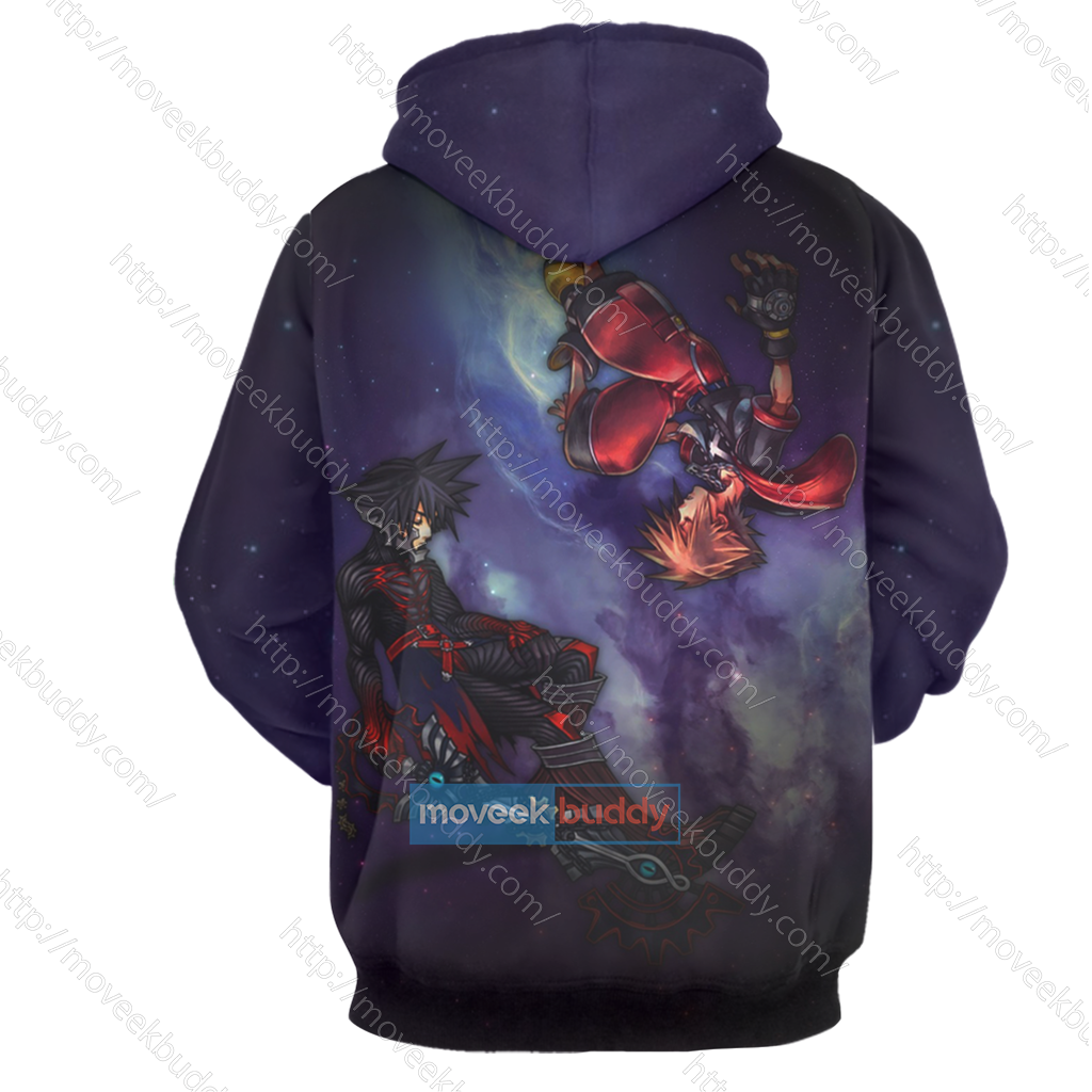 Kingdom Hearts Vanitas And Sora 3D T-shirt