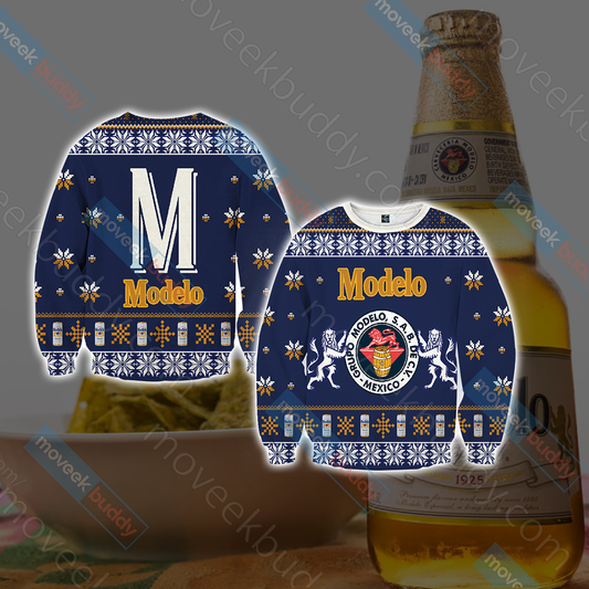 Modelo Version 1 Knitting Style Unisex 3D Sweater S