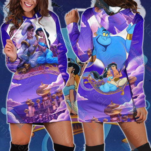 Aladdin 3D Hoodie Dress XS