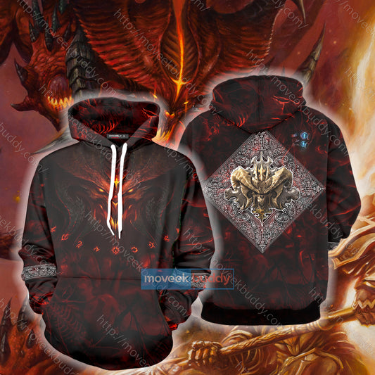 Diablo III Cosplay 3D Hoodie