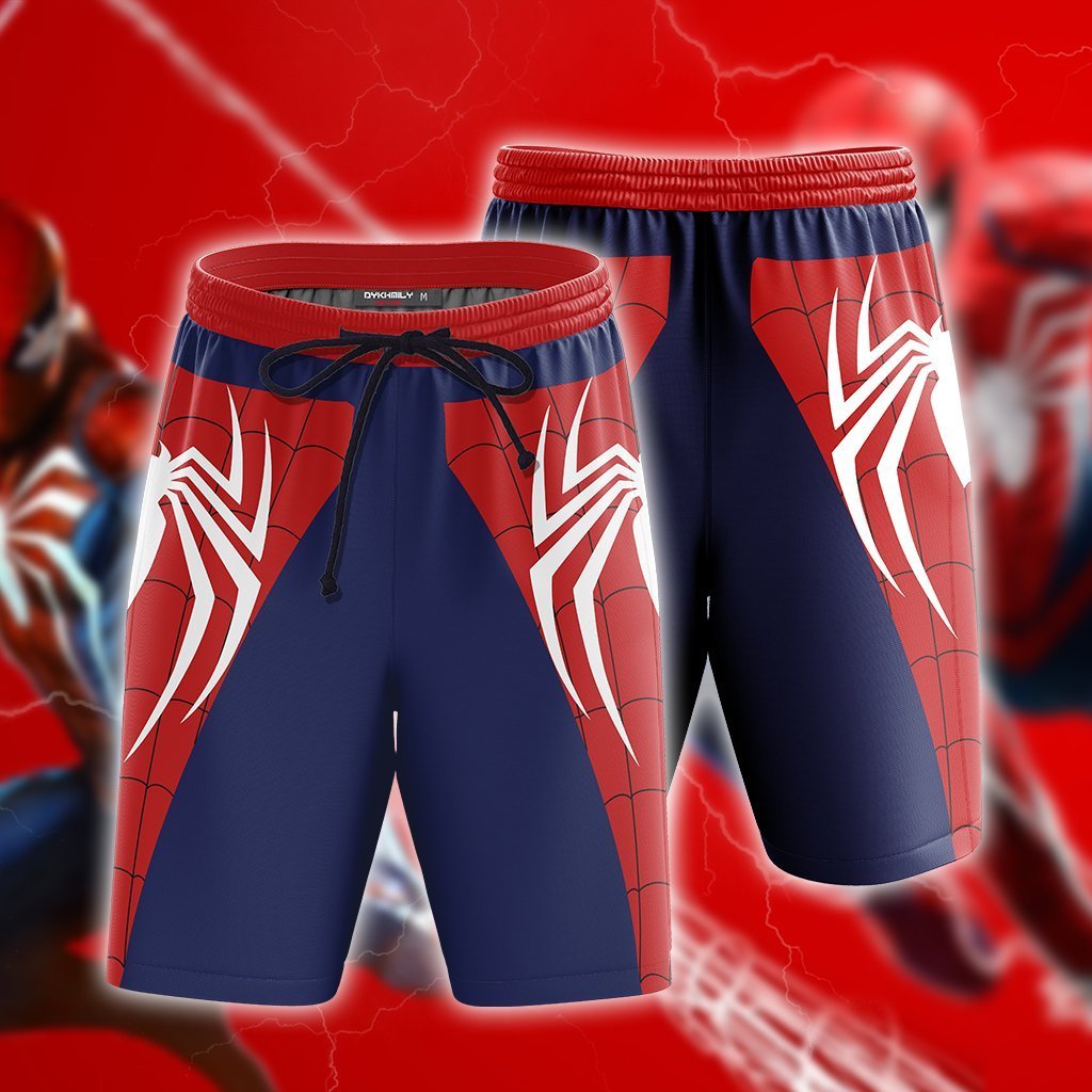 Spider-Man Cosplay PS4 New Look Beach Short S Version 2