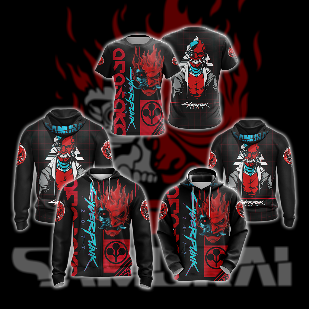 Cyberpunk 2077 New Version Unisex 3D T-shirt