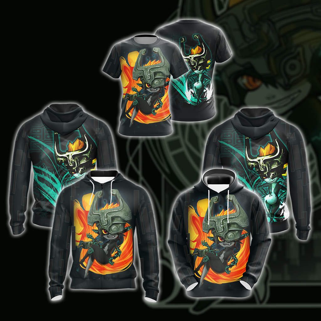 The Legend of Zelda Midna Unisex 3D T-shirt