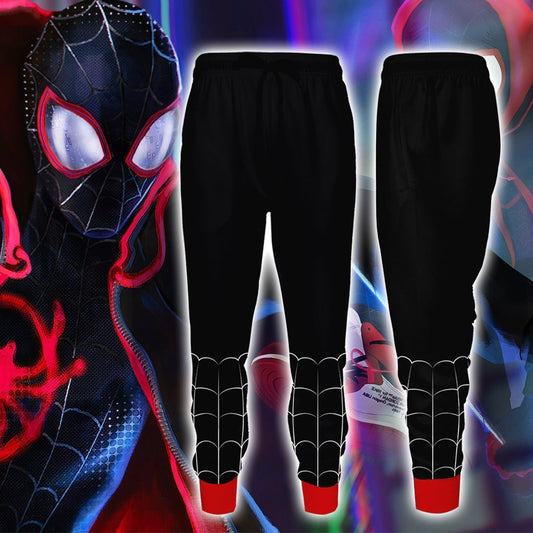 Spider-Man: Into the Spider-Verse Miles Morales Jogging Pants S